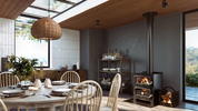 NECTRE Big Bakers Oven Freestanding Wood Heater