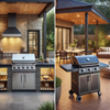 Built-In BBQ vs. Freestanding BBQ