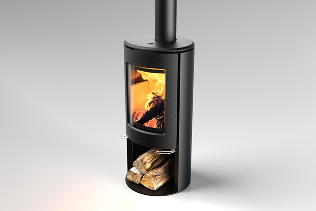 Nectre Form 2 - Heats up to 180m² Wood Heater Nectre