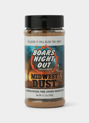 BOARS NIGHT OUT MIDWEST DUST BBQ Rubs and Sauces Hark