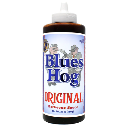 Blues Hog "Original" BBQ Sauce - 709g Squeeze Bottle BBQ Rubs and Sauces The Que Club