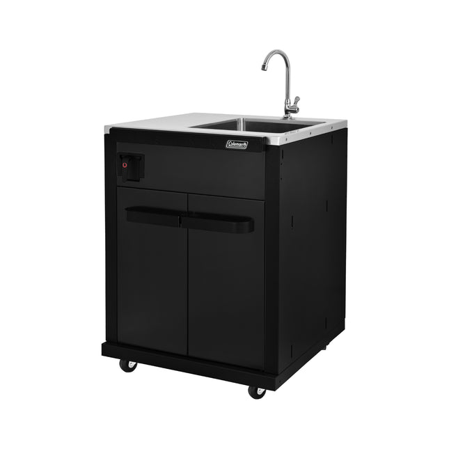 Coleman Revolution Sink Module Charcoal Glimmer Backyard Kitchens Coleman