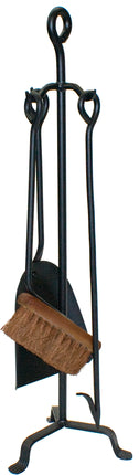 Tongio 3 Piece + Stand Fire Tool Set Accessories for Heaters S & D Berg
