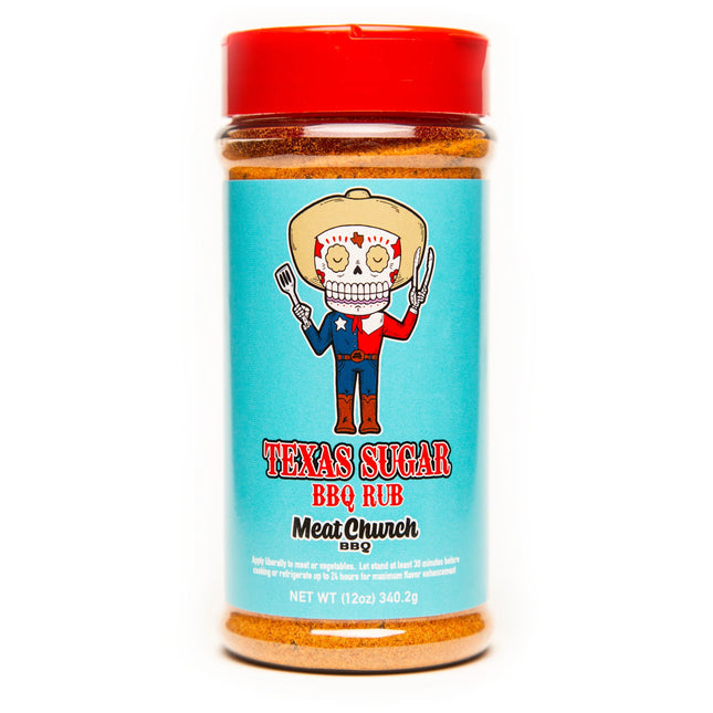 Meat Church "Texas Sugar" BBQ Rub BBQ Rubs and Sauces The Que Club