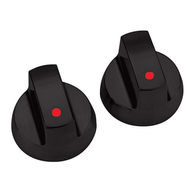 BBQ Knobs - Solid Black Spare Parts for Barbeques Gasmate