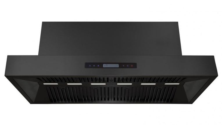 Excelsior Black Outdoor Rangehood - 148cm Range Hoods Excelsior