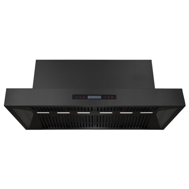 Excelsior Black Outdoor Rangehood - 148cm Range Hoods Excelsior