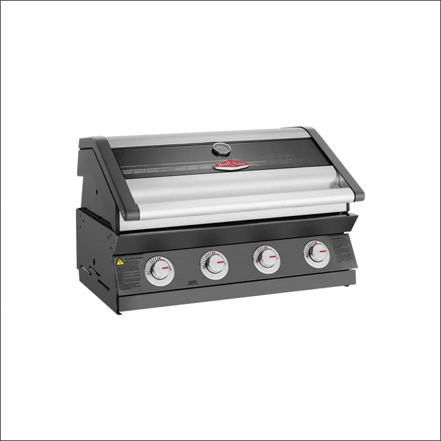 BeefEater 1600 Series 4 burner built In BBQ | dark Inbuilt Barbecues BeefEater Barbecues