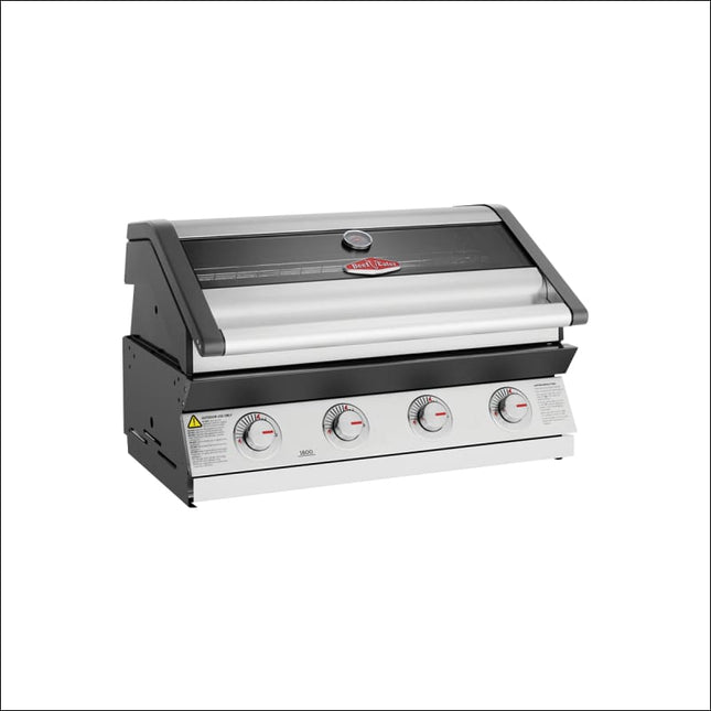 BeefEater 1600 Series 4 burner built In BBQ | stainless steel Inbuilt Barbecues BeefEater Barbecues