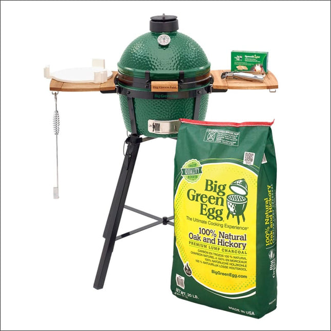 MiniMax Big Green Egg with Nest Bundle Charcoal Barbecues Big Green Egg - BGE