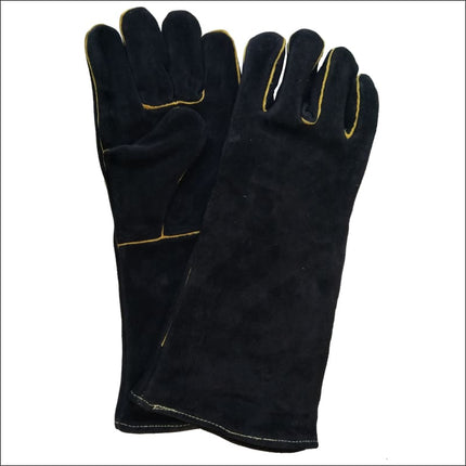 Fire Up Leather Fire/Flame Resistant Gauntlets - Pair Accessories for Barbeques S & D Berg