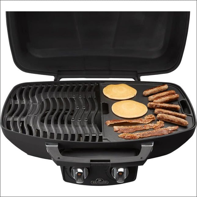 Napoleon PRO285-BK TravelQ PRO285 Portable Gas Grill, With Legs, Black Balcony and Portable Barbecues Napoleon