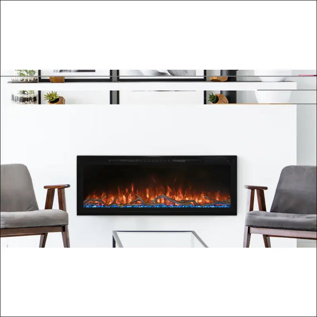 SPECTRUM SLIMLINE 50" Electric Heater Modern Flames