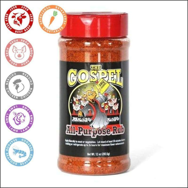 The Gospel All Purpose Rub BBQ Rubs and Sauces The Que Club