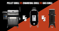 Pellet Grill vs. Charcoal Grill vs. Gas Grill