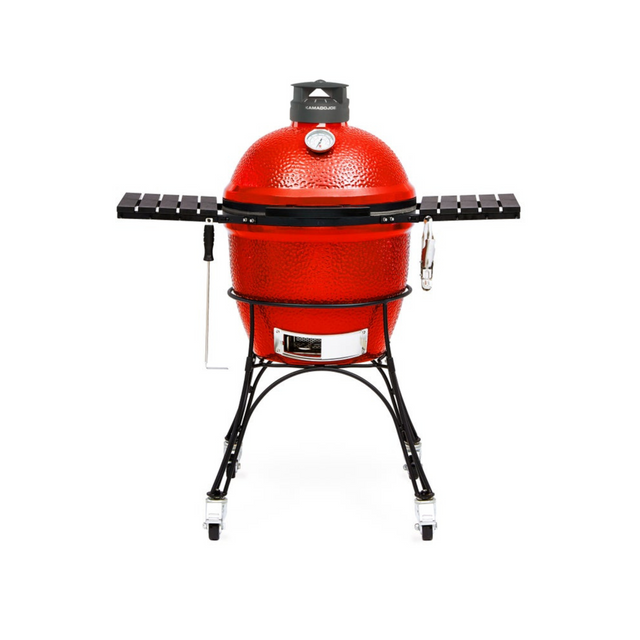 Kamado Joe Classic Joe™ Series III 18-inch charcoal grill with a premium ceramic body, multi-level cooking system, and innovative airflow control for perfect grilling, smoking, and searing