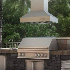 BBQ range hoods for alfresco outdoor kitchens.