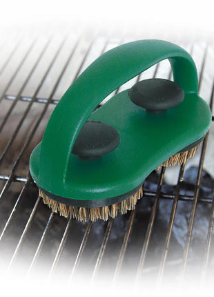 SpeediClean Dual Brush Palmyra Grid Scrubber Accessories for Barbeques Big Green Egg - BGE   