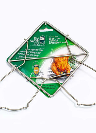 Beer Can Chicken Roaster Accessories for Barbeques Big Green Egg - BGE   