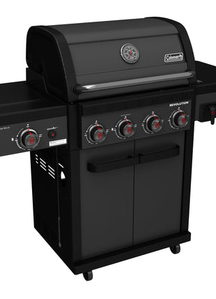 Coleman Revolution 4 Burner with Side Burner  Coleman   