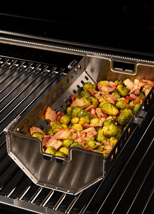 ROTISSERIE TUMBLE BASKET- SS Accessories for Barbeques Broil King