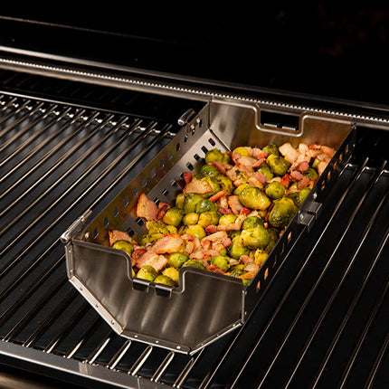ROTISSERIE TUMBLE BASKET- SS Accessories for Barbeques Broil King