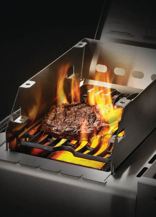SIDE BURNER WINDSHIELD - LARGE Accessories for Barbeques Napoleon   