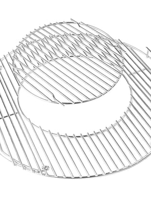 Kettle 22" Steel Cooking Grate with removable insert Accessories for Barbeques Campaquip