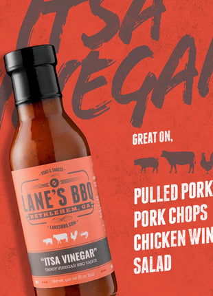 Lanes BBQ Itsa Vinegar Sauce BBQ Rubs and Sauces Lane's BBQ   