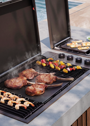 Beefeater ProLine 6 Burner Built-In BBQ with Slimline Lid – Monument
