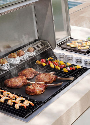 Beefeater ProLine316 6 Burner Built-In BBQ with Hood Inbuilt Barbecues BeefEater Barbecues