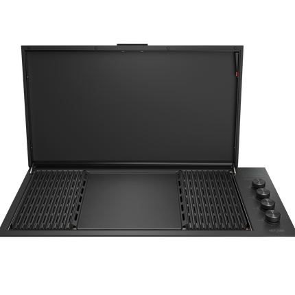 Beefeater ProLine 6 Burner Built-In BBQ with Slimline Lid – Monument Inbuilt Barbecues BeefEater Barbecues