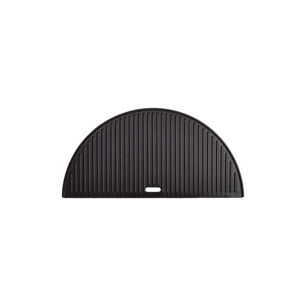 Kamado Joe Half Moon Cast Iron Reversible Griddle Accessories for Barbeques Kamado Joe