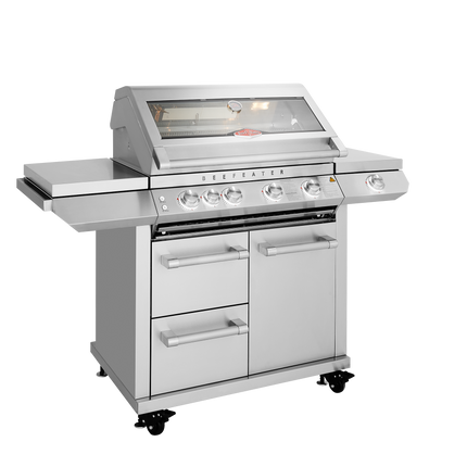 BeefEater 7000 Premium 4-Burner BBQ + Side Burner Gas Barbecues BeefEater Barbecues