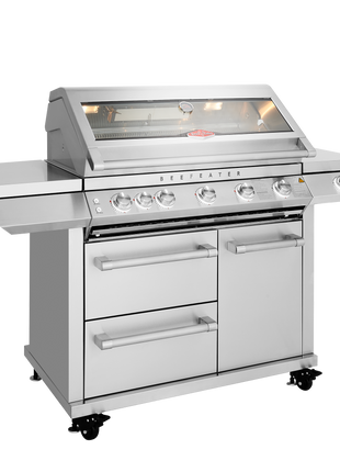 BeefEater 7000 Premium 5-Burner BBQ + Side Burner Gas Barbecues BeefEater Barbecues   