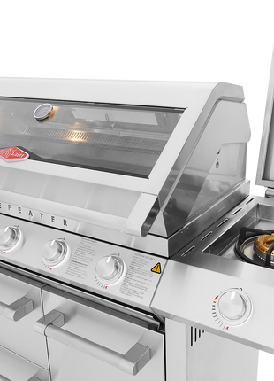 BeefEater 7000 Premium 5-Burner BBQ + Side Burner Gas Barbecues BeefEater Barbecues   