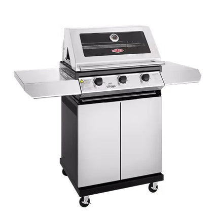 Beefeater 1200 Series Stainless Steel 3 Burner BBQ with Trolley