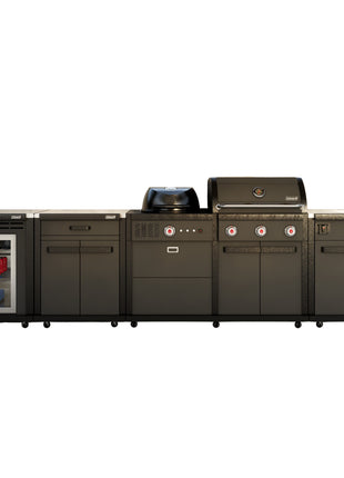 Coleman Revolution Dual Fuel Kitchen w/ fridge & sink Backyard Kitchens Coleman   