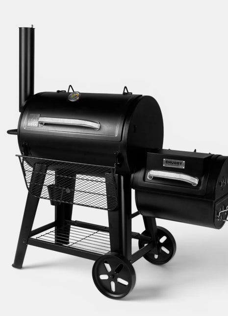 Hark Chubby Offset Smoker BBQ Smokers and Pellet Grills Hark