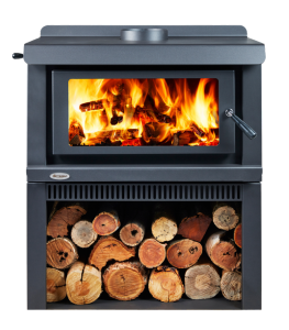 Jarrahdale Clydesdale Woodstacker - Heats up to 350m² Wood Heater Jarrahdale
