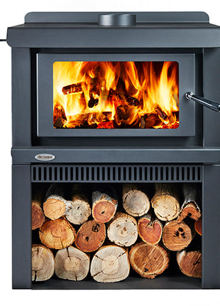 Jarrahdale Countryman Woodstacker - Heats up to 300m² Wood Heater Jarrahdale