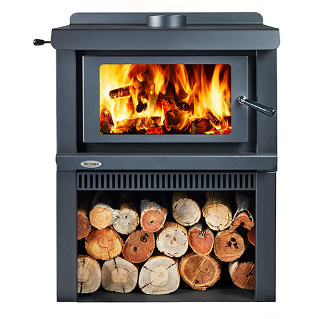 Jarrahdale Countryman Woodstacker - Heats up to 300m² Wood Heater Jarrahdale