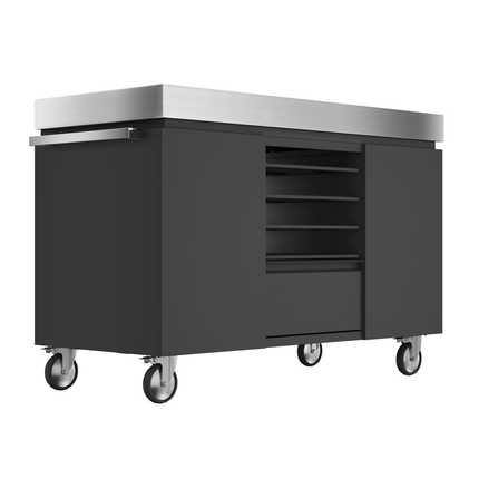 Pizza Station - Black Outdoor Kitchen Everdure