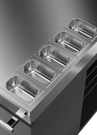 Pizza Station - Black Outdoor Kitchen Everdure