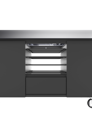 Pizza Station - Black Outdoor Kitchen Everdure