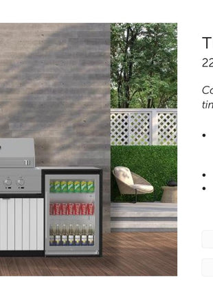 Euro Outdoor Kitchen OXFORD | 2.23 Metres Backyard Kitchens Euro