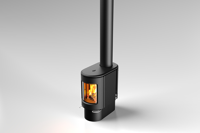Nectre Form 1 - Heats up to 90m² Wood Heater Nectre