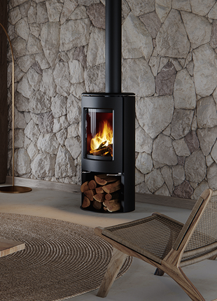 Nectre Form 2 - Heats up to 180m² Wood Heater Nectre