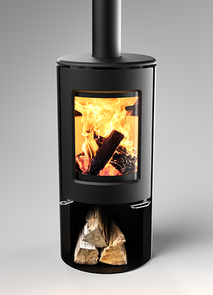 Nectre Form 2 - Heats up to 180m² Wood Heater Nectre