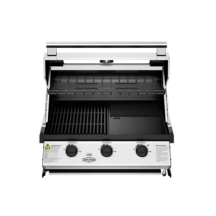Beefeater 1200 Stainless Steel Series 3 burner Built-in BBQ